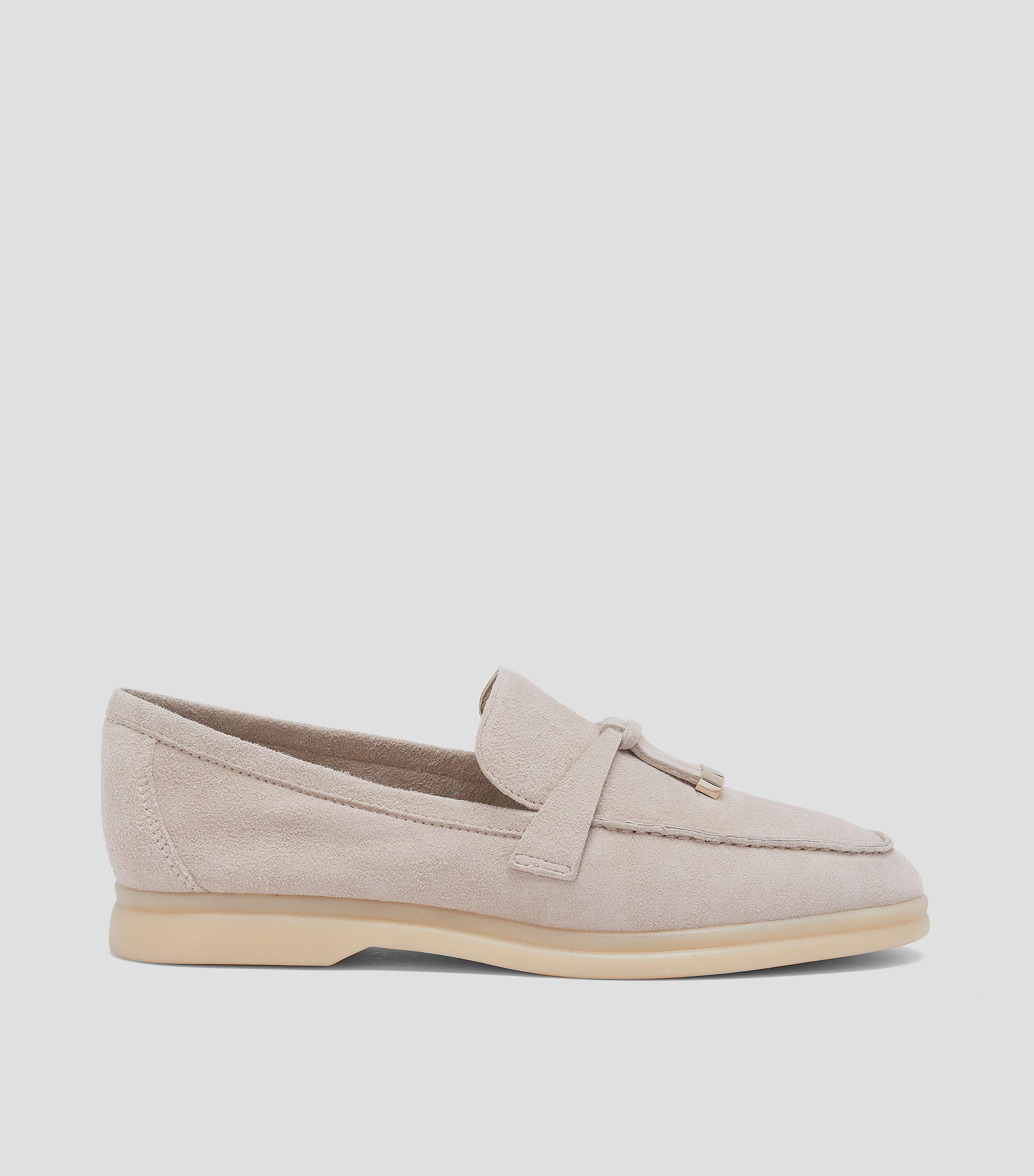 Mocasines Mlyanelli en piel con tacon bajo ancho Mujer